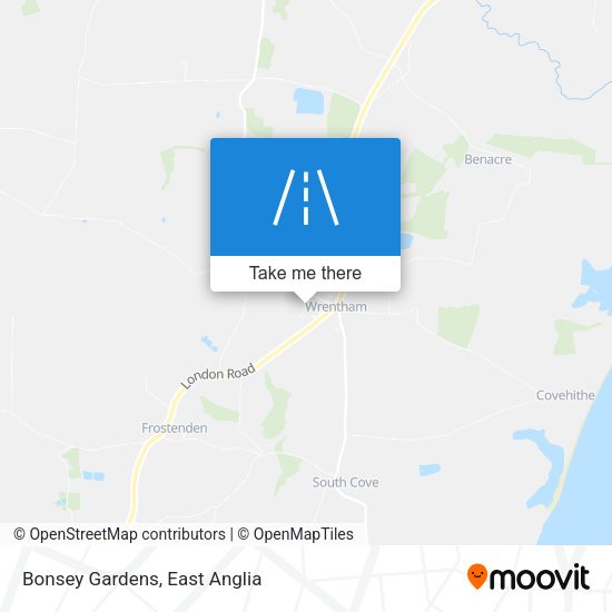 Bonsey Gardens map