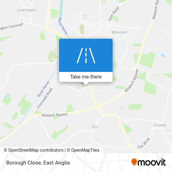 Borough Close map
