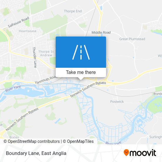 Boundary Lane map