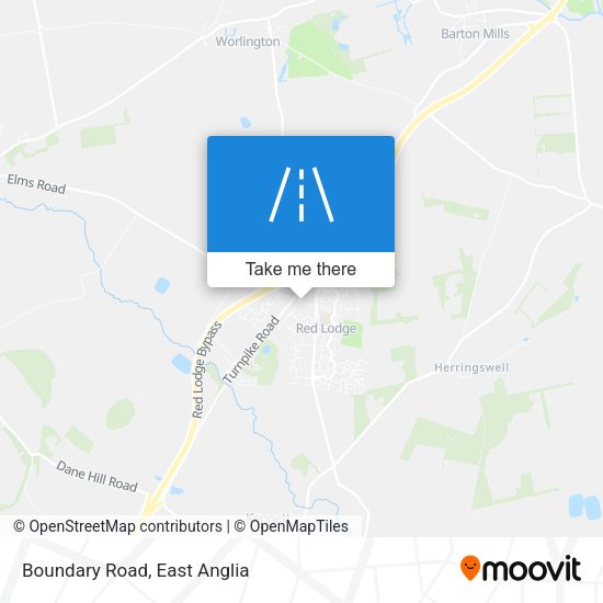 Boundary Road map