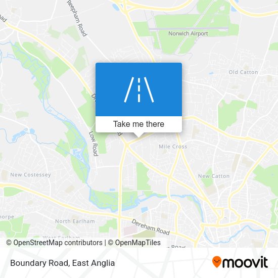 Boundary Road map
