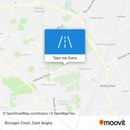 Bourges Court map