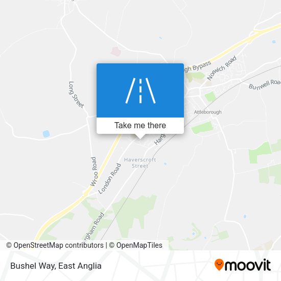 Bushel Way map