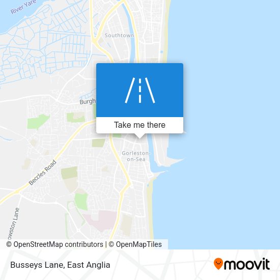 Busseys Lane map