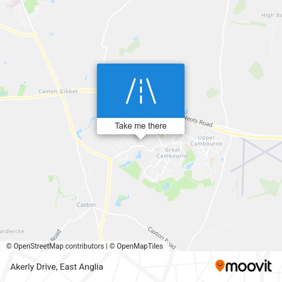 Akerly Drive map