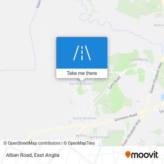 Alban Road map
