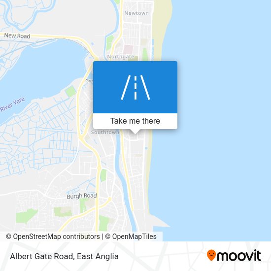 Albert Gate Road map