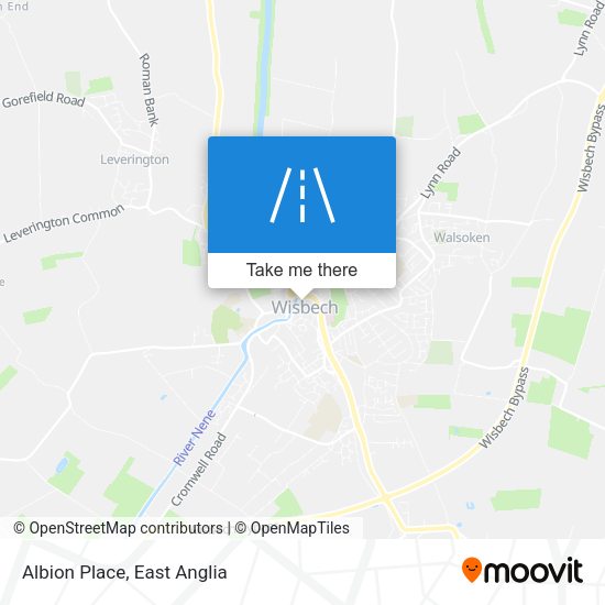 Albion Place map