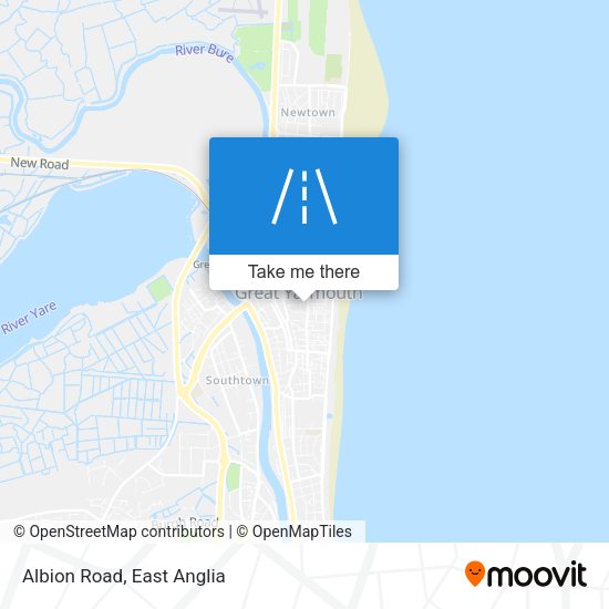 Albion Road map