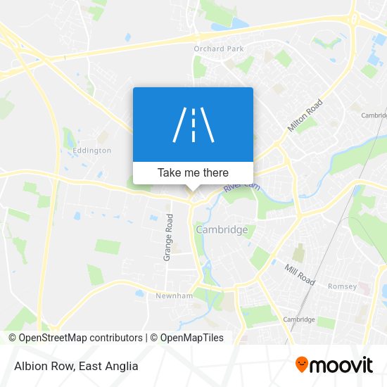 Albion Row map