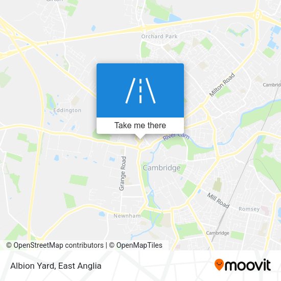 Albion Yard map