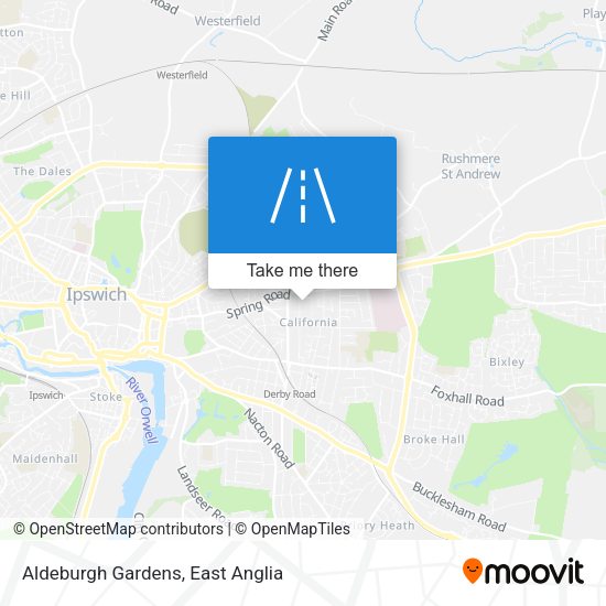 Aldeburgh Gardens map