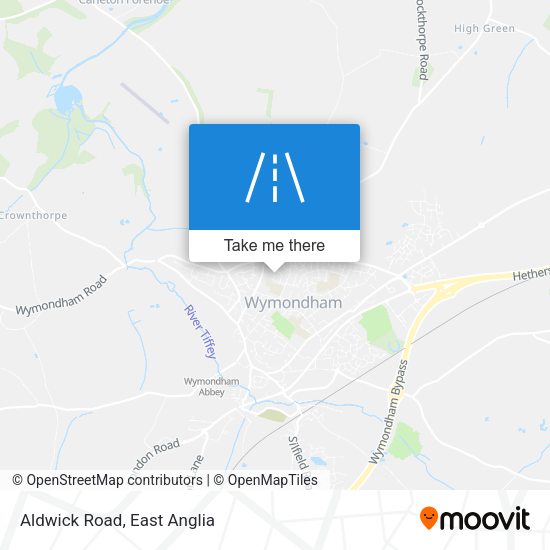 Aldwick Road map