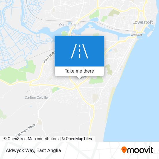 Aldwyck Way map