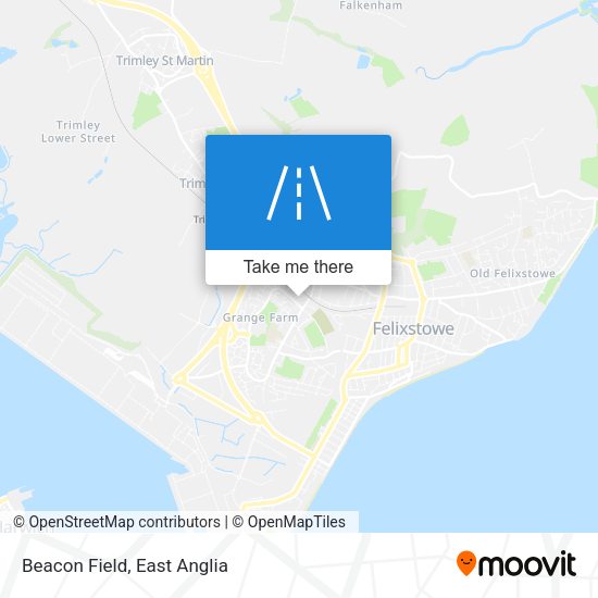 Beacon Field map