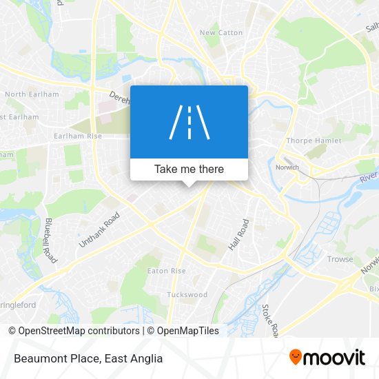 Beaumont Place map