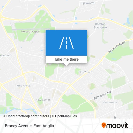 Bracey Avenue map