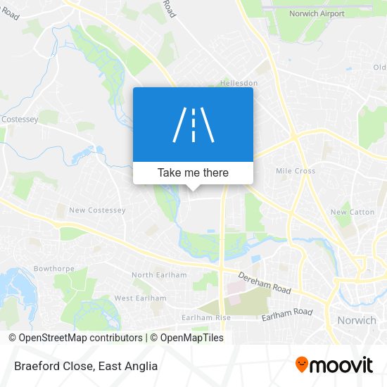 Braeford Close map