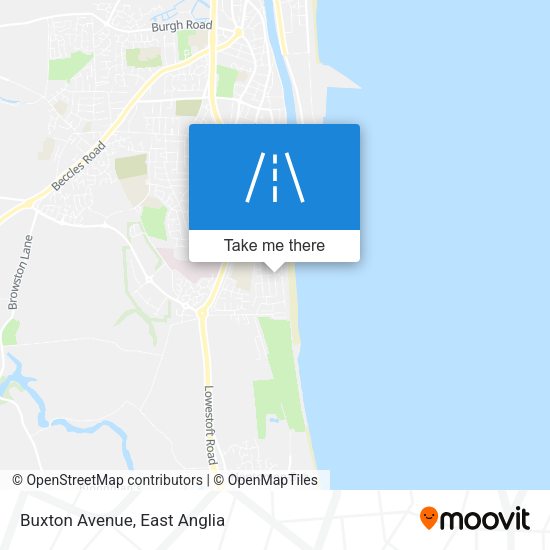 Buxton Avenue map