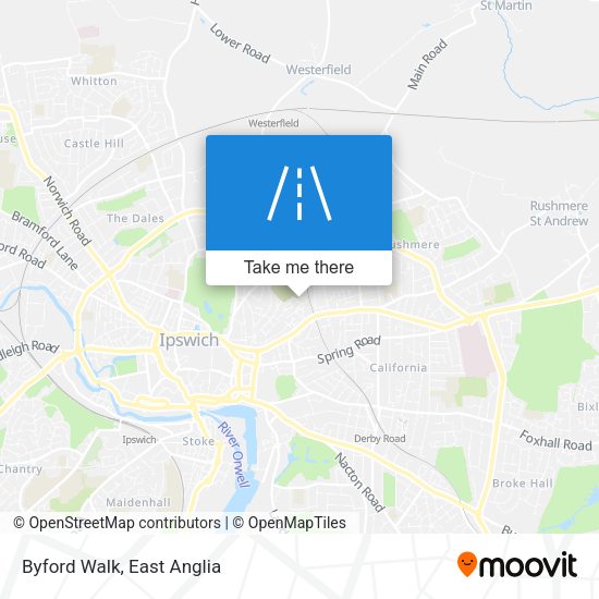 Byford Walk map