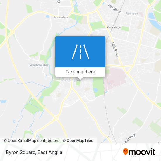 Byron Square map
