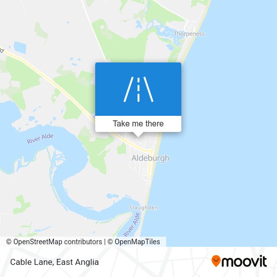 Cable Lane map