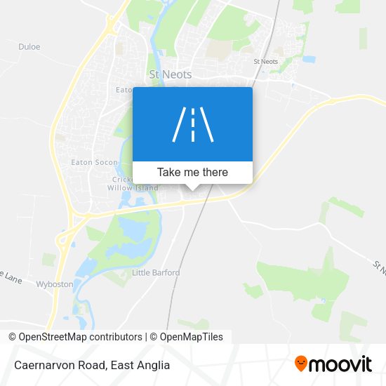 Caernarvon Road map