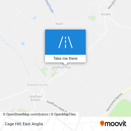 Cage Hill map