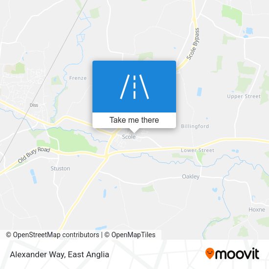 Alexander Way map