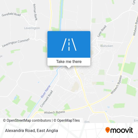 Alexandra Road map