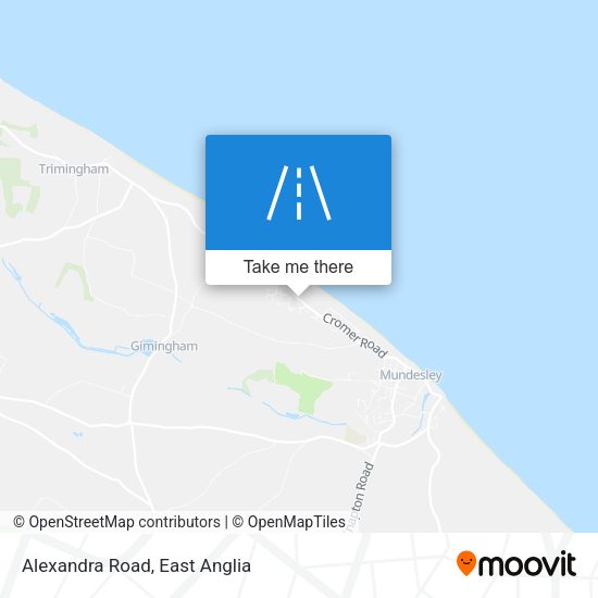 Alexandra Road map