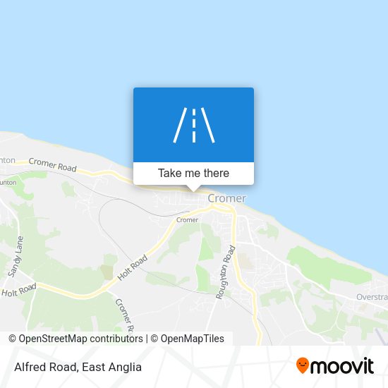 Alfred Road map