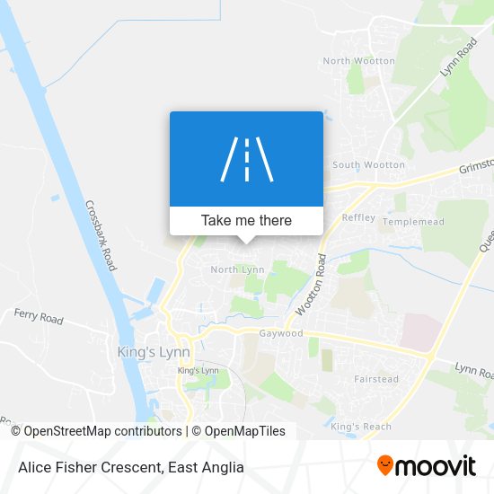 Alice Fisher Crescent map