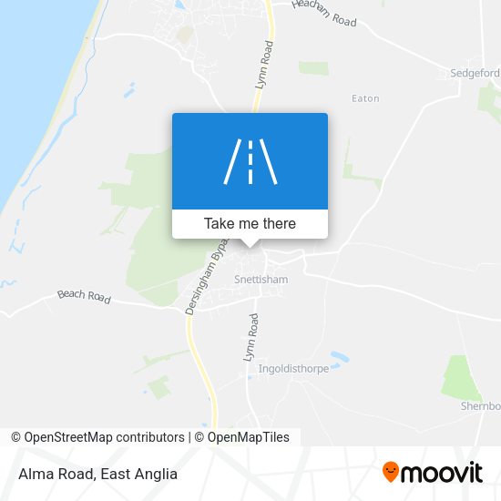 Alma Road map