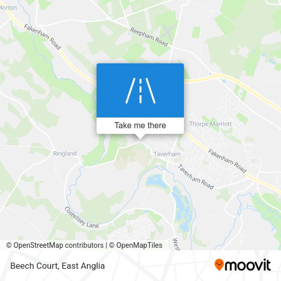 Beech Court map