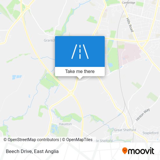 Beech Drive map