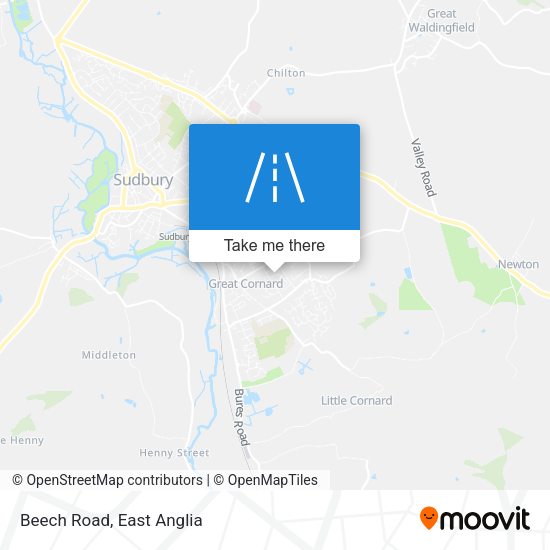 Beech Road map