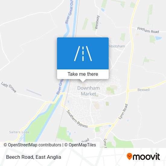 Beech Road map