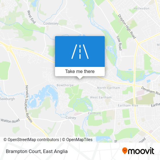 Brampton Court map
