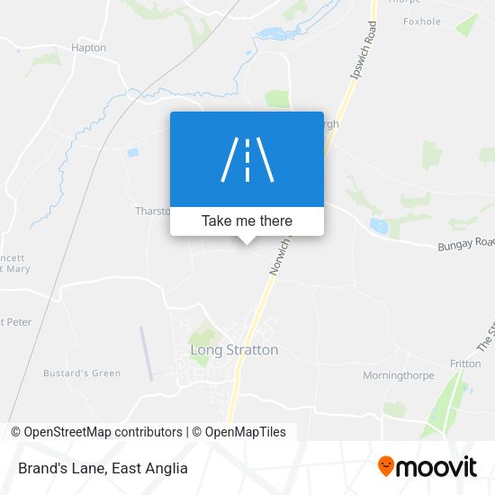 Brand's Lane map