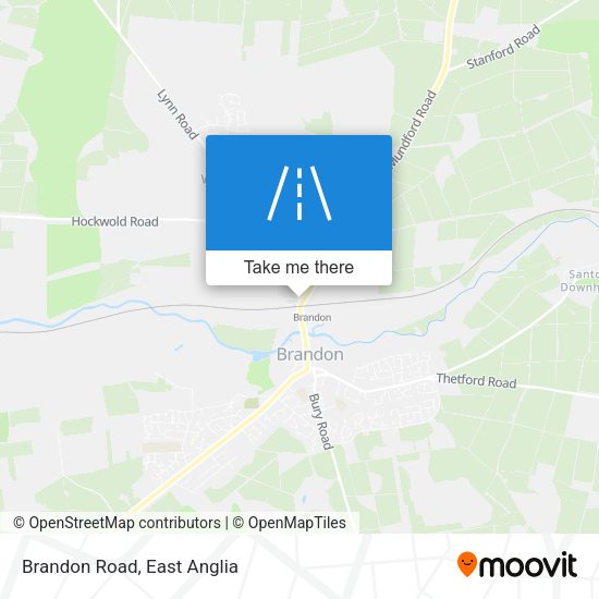 Brandon Road map