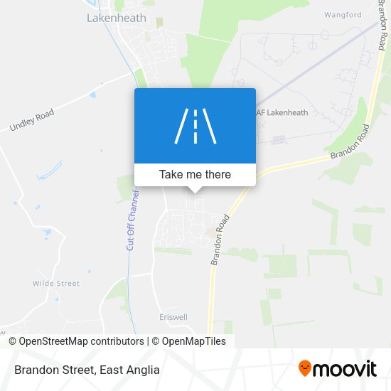 Brandon Street map