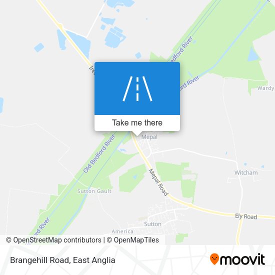 Brangehill Road map