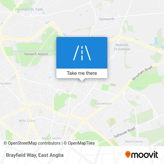 Brayfield Way map