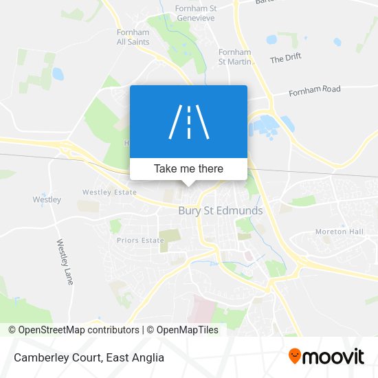 Camberley Court map