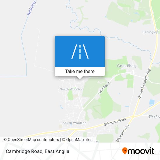 Cambridge Road map