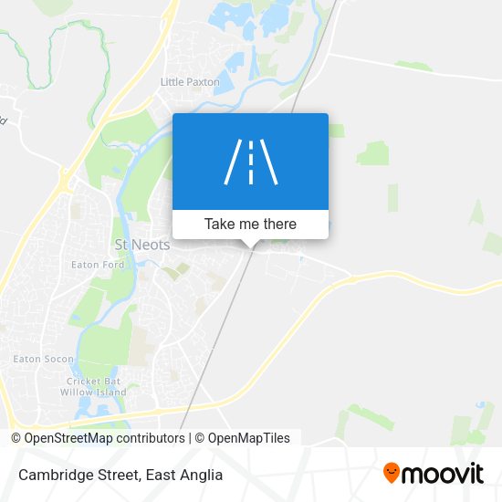 Cambridge Street map