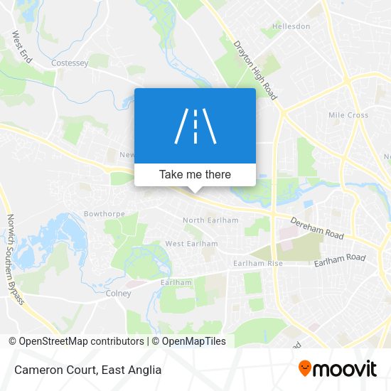Cameron Court map
