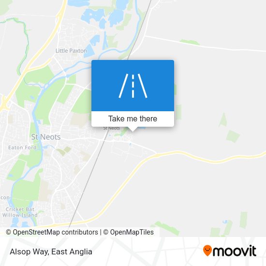 Alsop Way map