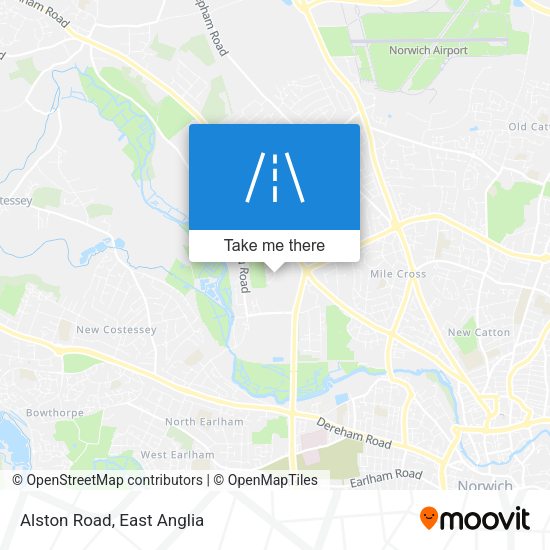 Alston Road map